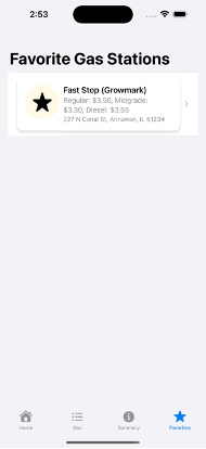 GasMate App Screenshot 4